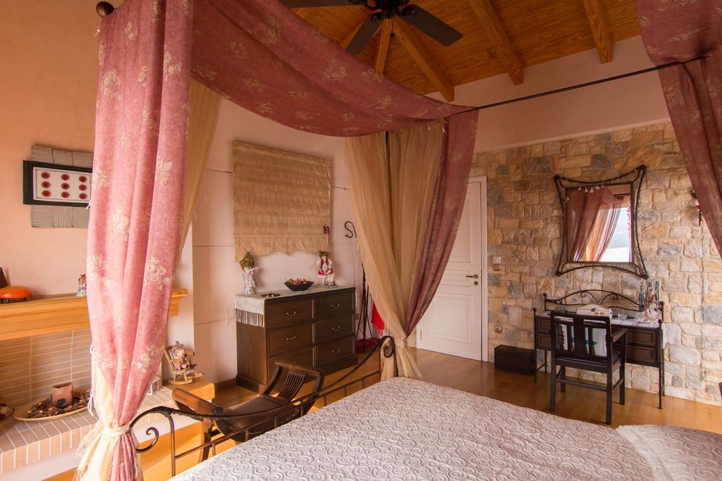 Villa Maira Luxurious With Private Swimming Pool Korfos Ngoại thất bức ảnh