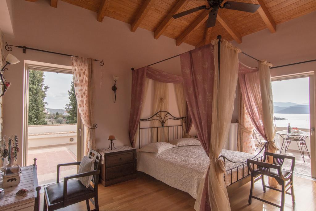 Villa Maira Luxurious With Private Swimming Pool Korfos Ngoại thất bức ảnh