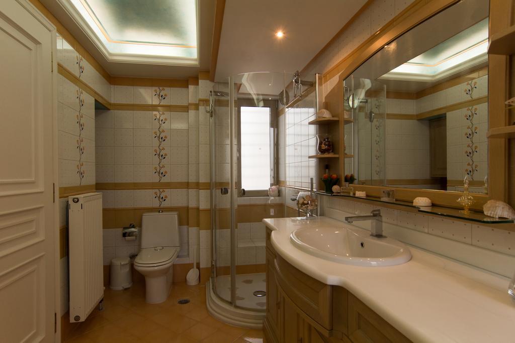 Villa Maira Luxurious With Private Swimming Pool Korfos Ngoại thất bức ảnh