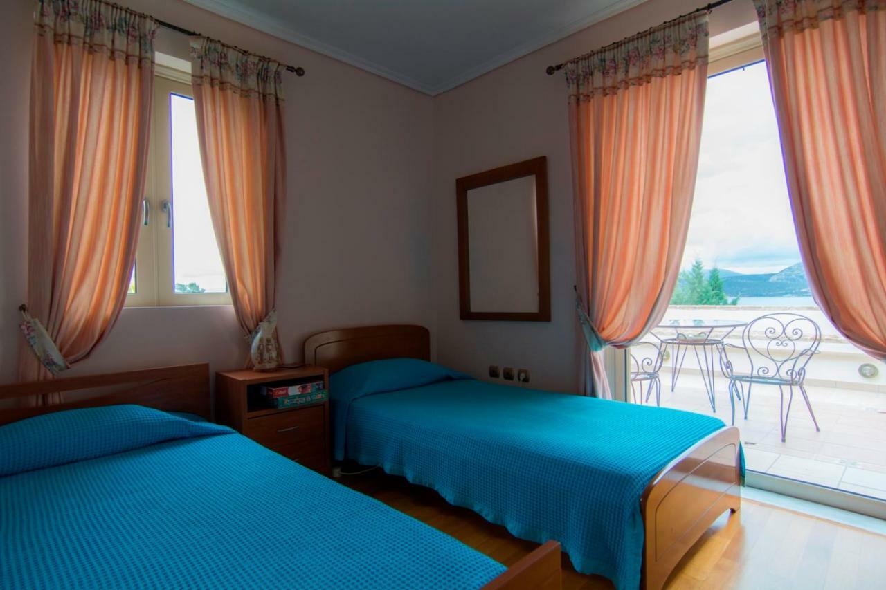 Villa Maira Luxurious With Private Swimming Pool Korfos Ngoại thất bức ảnh