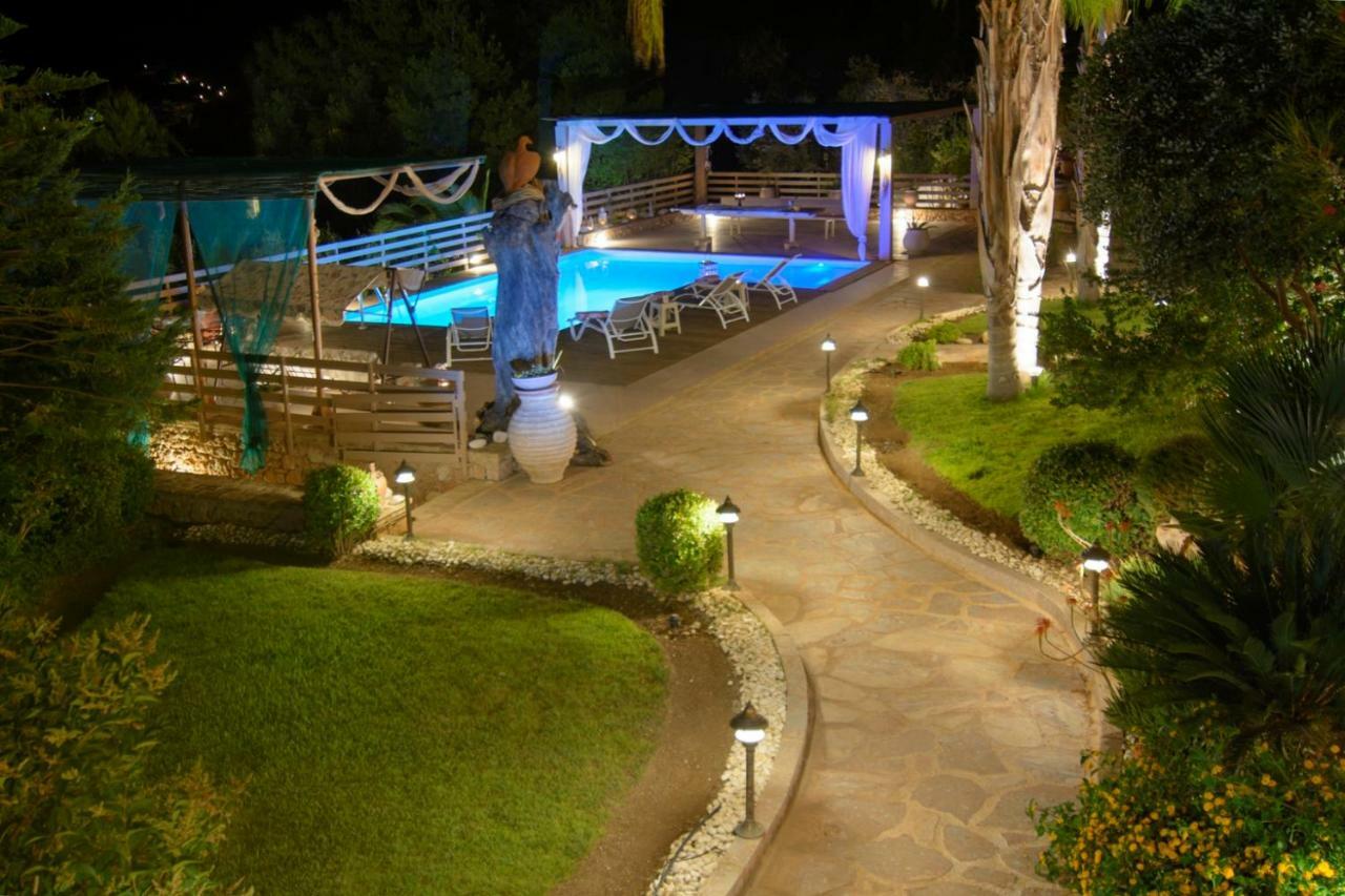 Villa Maira Luxurious With Private Swimming Pool Korfos Ngoại thất bức ảnh