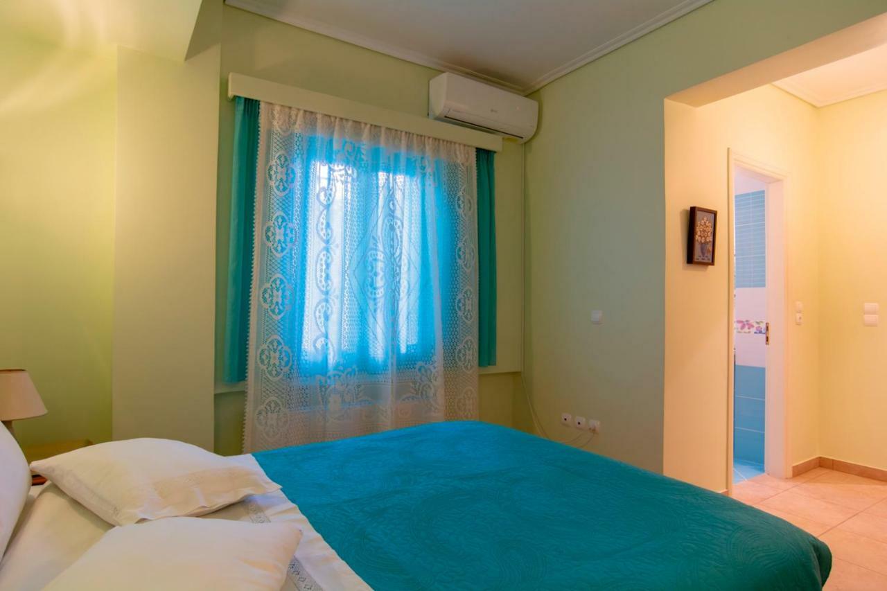 Villa Maira Luxurious With Private Swimming Pool Korfos Ngoại thất bức ảnh